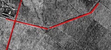 Detected road segments. Picture 2 Road detection algorithm. Picture 2