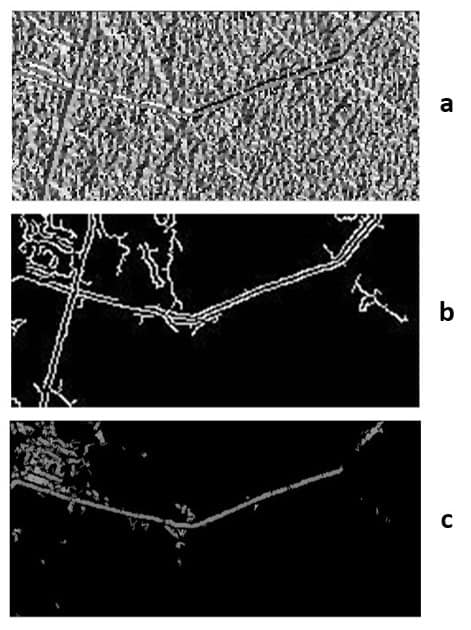 SWT image building Automatic road extraction from satellite images