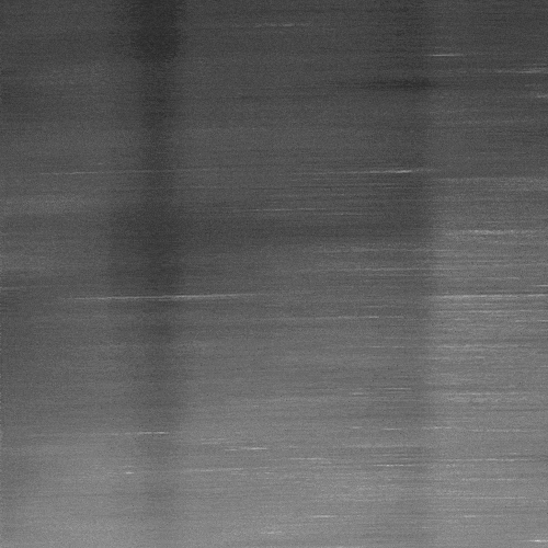 High resolution radar image - autofocus result