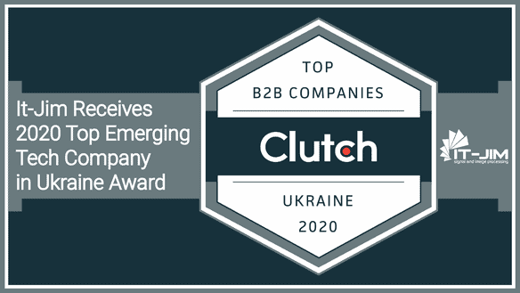 Clutch Recognizes It-Jim as a 2020 Top B2B Company in Ukraine