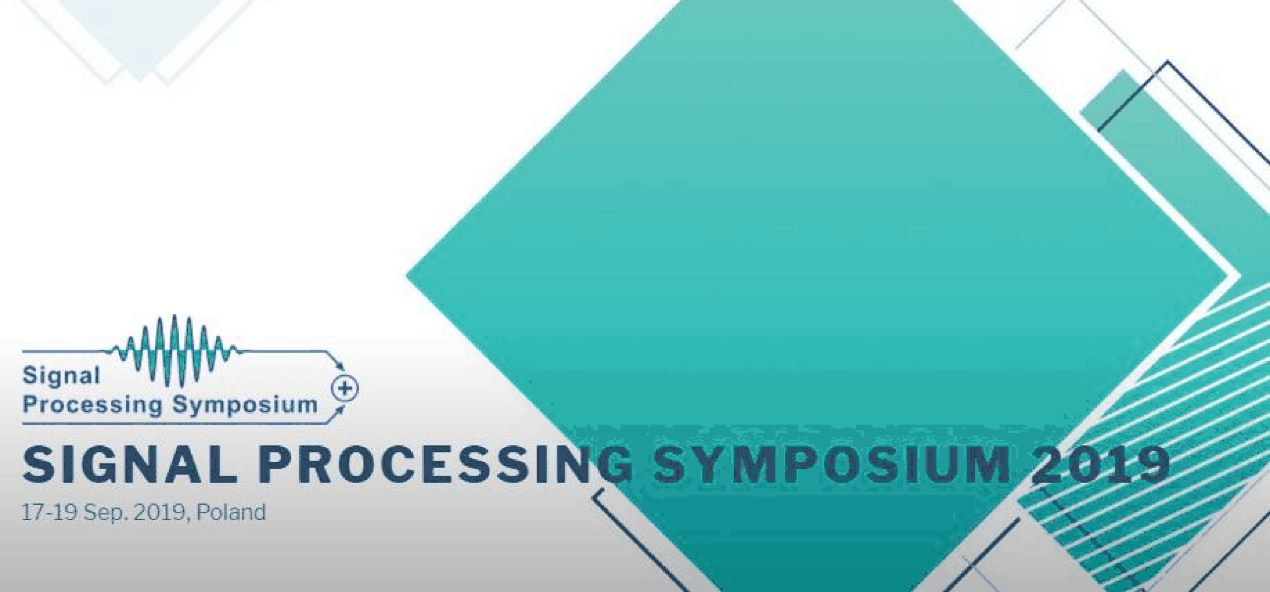 Signal Processing Symposium – 2019