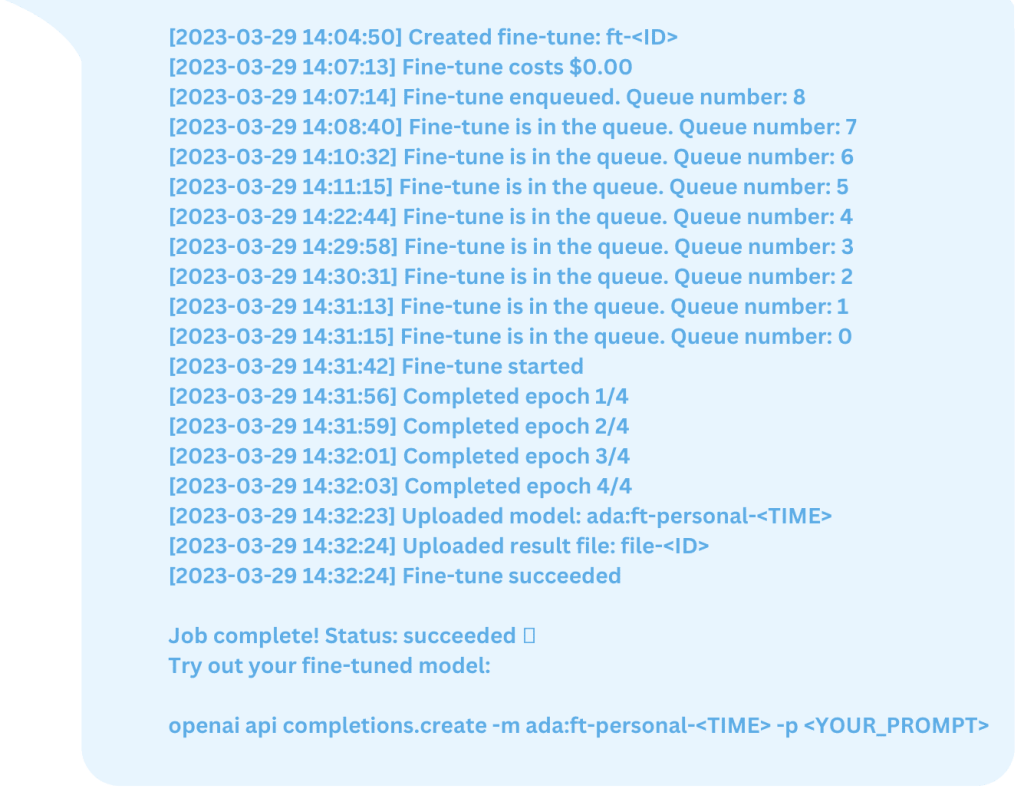 Training and Fine-Tuning GPT-2 and GPT-3 Models Using Hugging Face Transformers and OpenAI API - picture 21