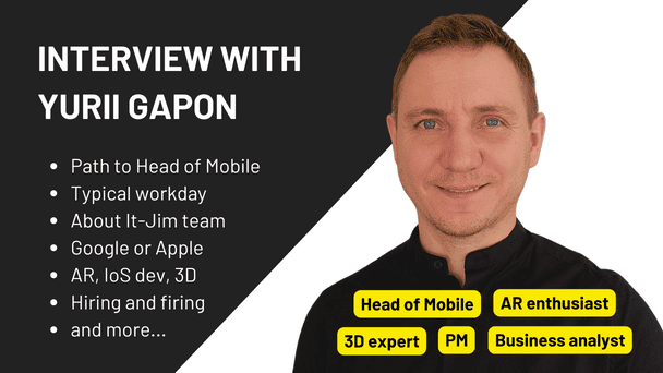Interview with Yurij Gapon, Head of iOS development at It-Jim