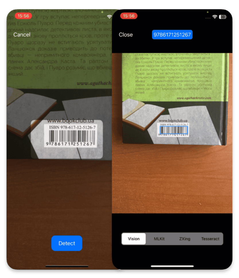Barcodes Recognition with Apple Vision Framework
