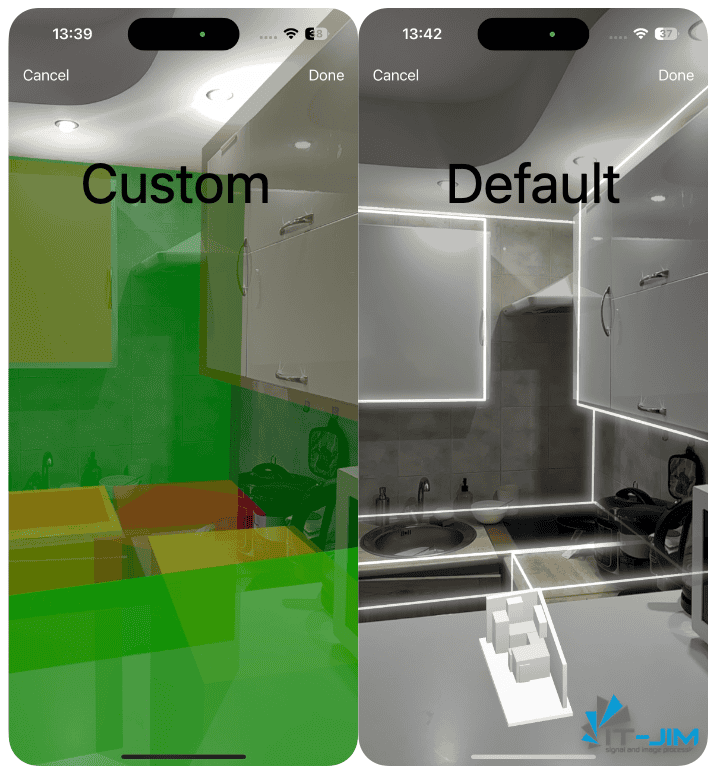 Preview Customization with RoomPlan