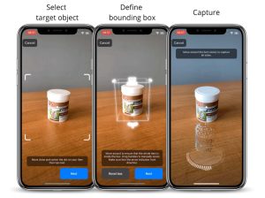 Process of 3D object capturing on iOS
