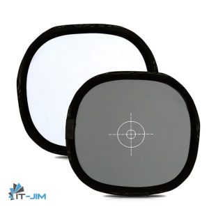 Grey reference reflector for camera calibration